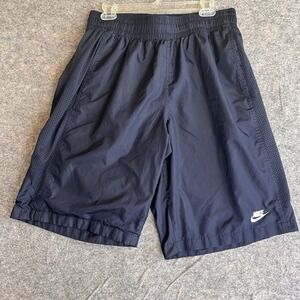 Vintage Nike Basketball Shorts Men's XL Blue Lined Pockets Y2K READ NME920220KL4